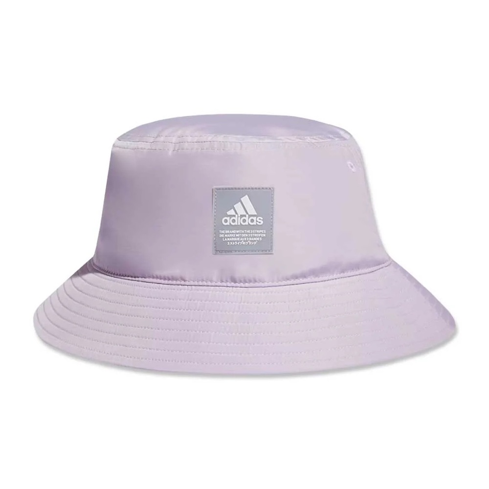 adidas lilac Women's Foldable Bucket 
Hat (GB4263) - Picture 2 of 7